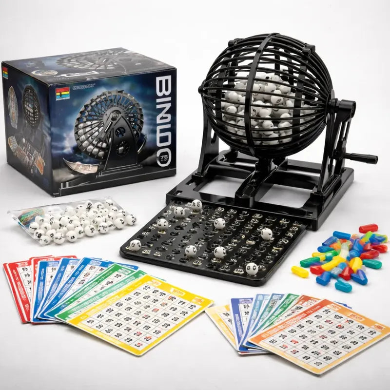 Bingo Lotto Tombola Juego De Mesa Familiar