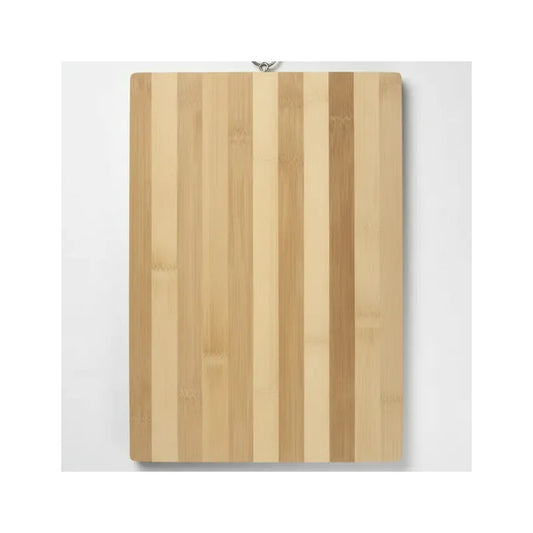 Tabla Bambú Rectangular 40x30x1.7 Para Picar Liso Generico Bambú