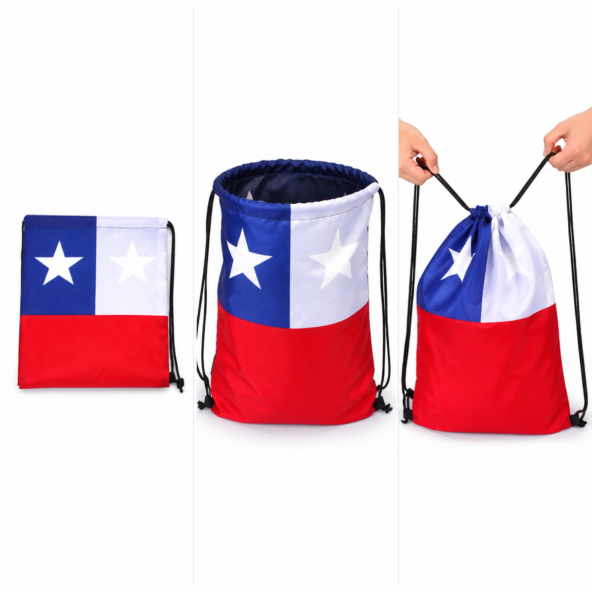 Mochila saco Bandera de Chile - imagen 7