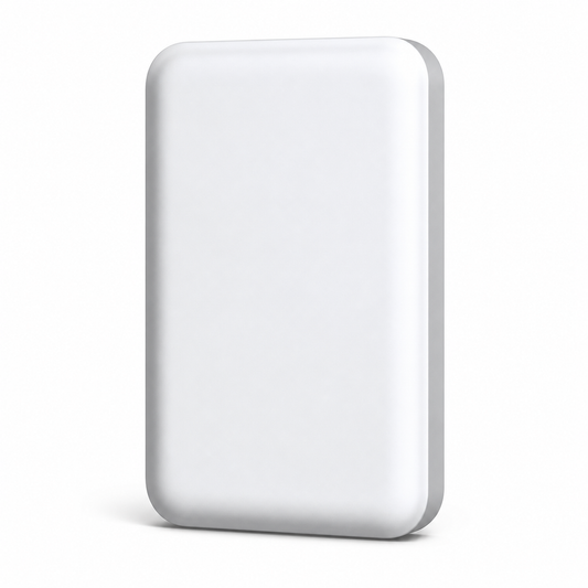 Power bank magnético de 10000 mAh sobre fondo blanco