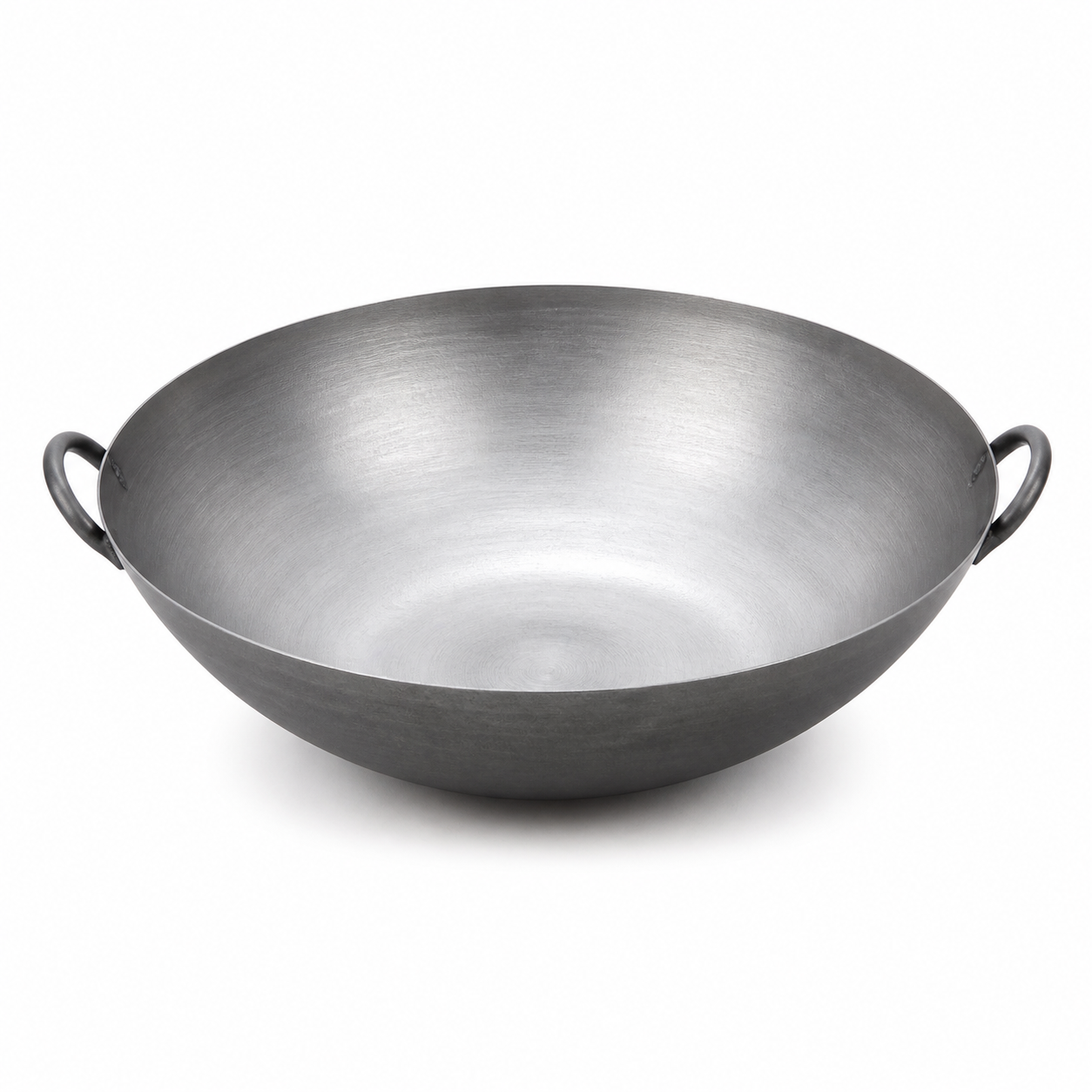 Wok de Acero con Dos Asas 45 cm Espesor 1,5 mm - portada profesional fondo blanco
