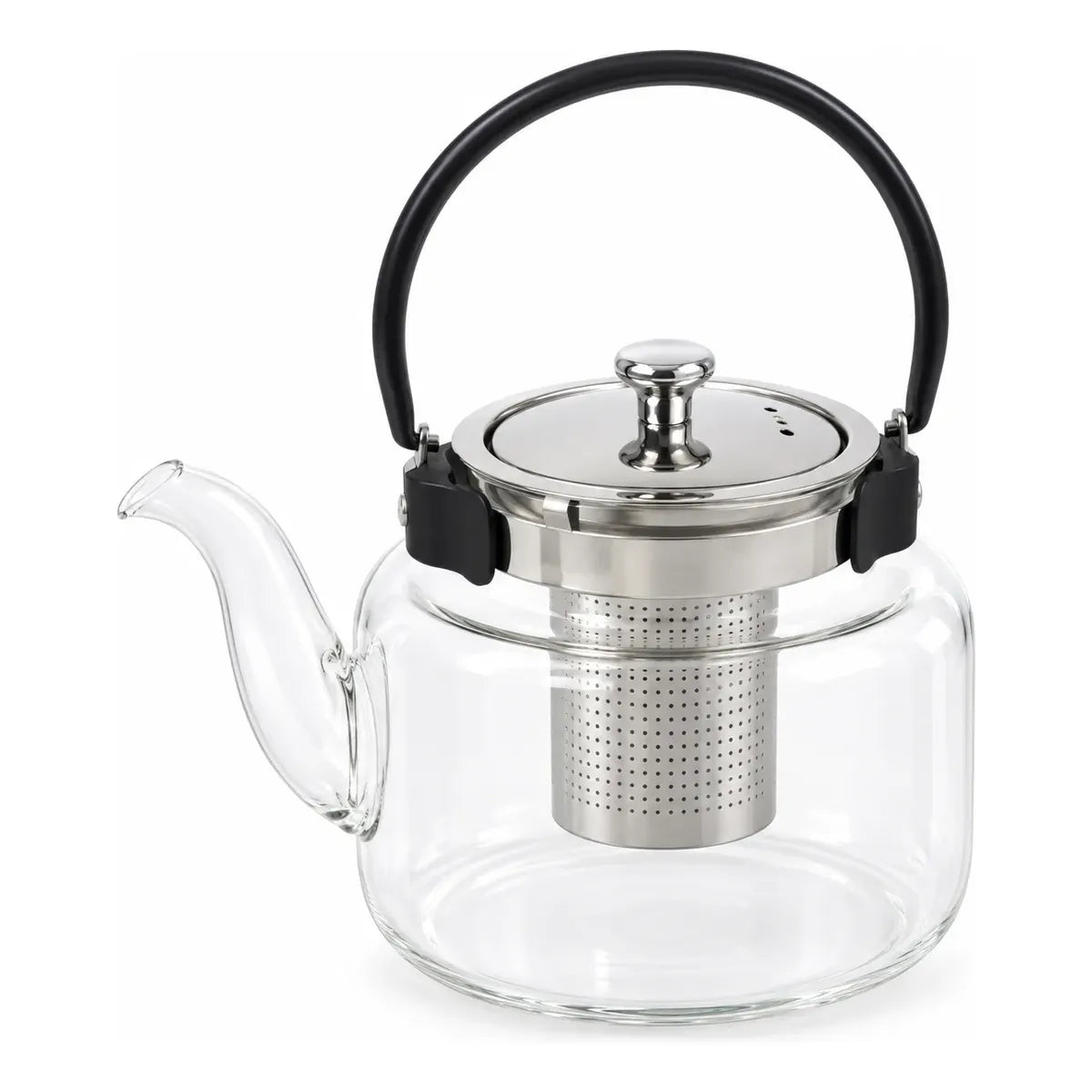 Tetera Infusor De Vidrio Té Infusor Acero Inoxidable 1.8l