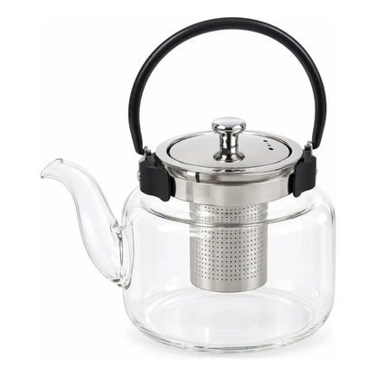 Tetera Infusor De Vidrio Té Infusor Acero Inoxidable 1.8l