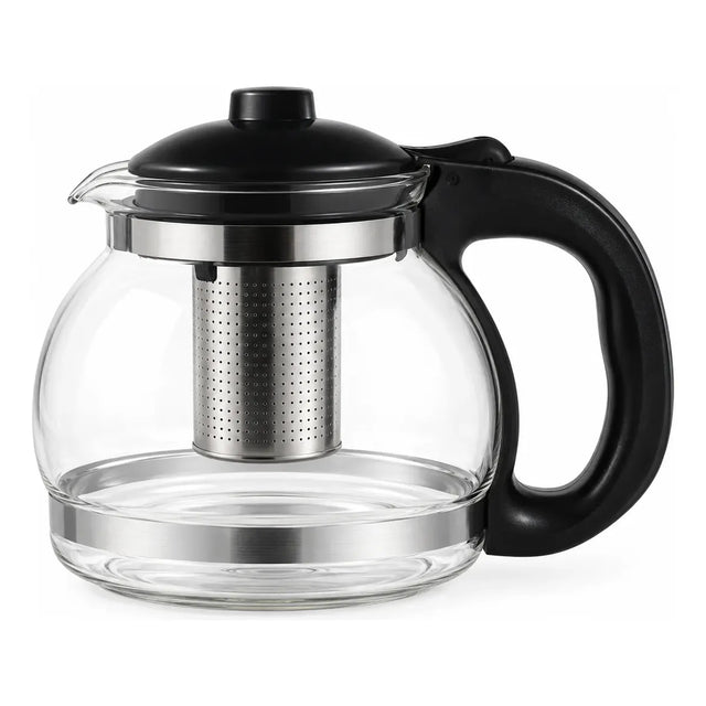 Tetera Vidrio 1200 Ml Infusor Té Café Infusiones