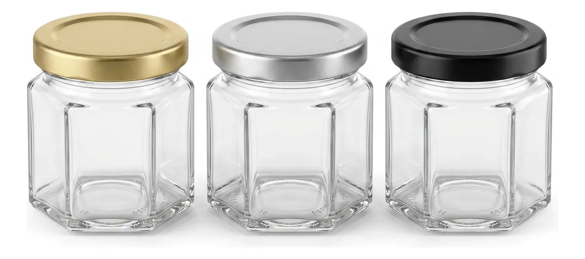 Pack 12 Botella Hexagonal 380 Ml Compacta