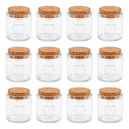 Pack 12 Frasco De Vidrio Pudding 100ml Ideal Para Postres