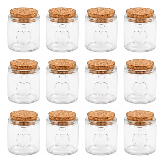 Pack 12 Frasco De Vidrio Pudding 100ml Ideal Para Postres