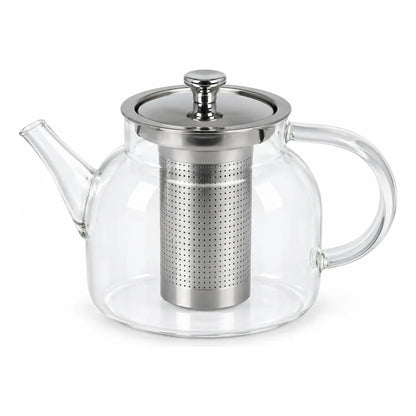 Tetera Infusor De Vidrio Té Infusor Acero Inoxidable 1.5 L