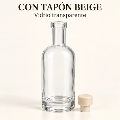 Pack 24 Frascos Botellas De Vidrio 50 Ml Con Tapón