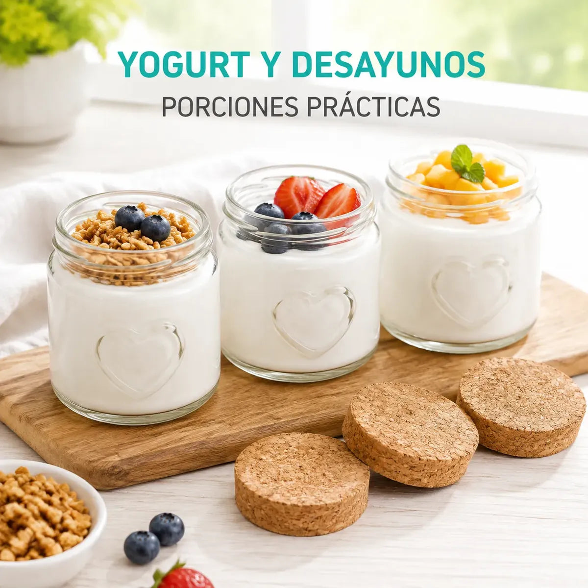 Pack 12 Frasco De Vidrio Pudding 100ml Ideal Para Postres