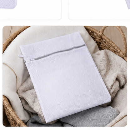 Bolsa de Lavado de Malla con Cierre 30 x 40 cm - detalle funcional