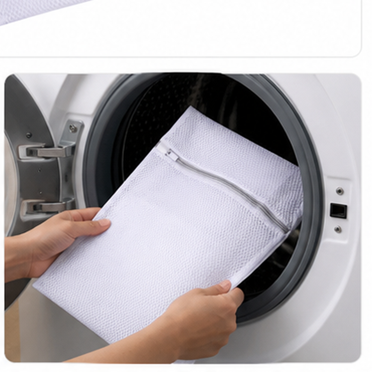 Bolsa de Lavado de Malla con Cierre 30 x 40 cm - medidas