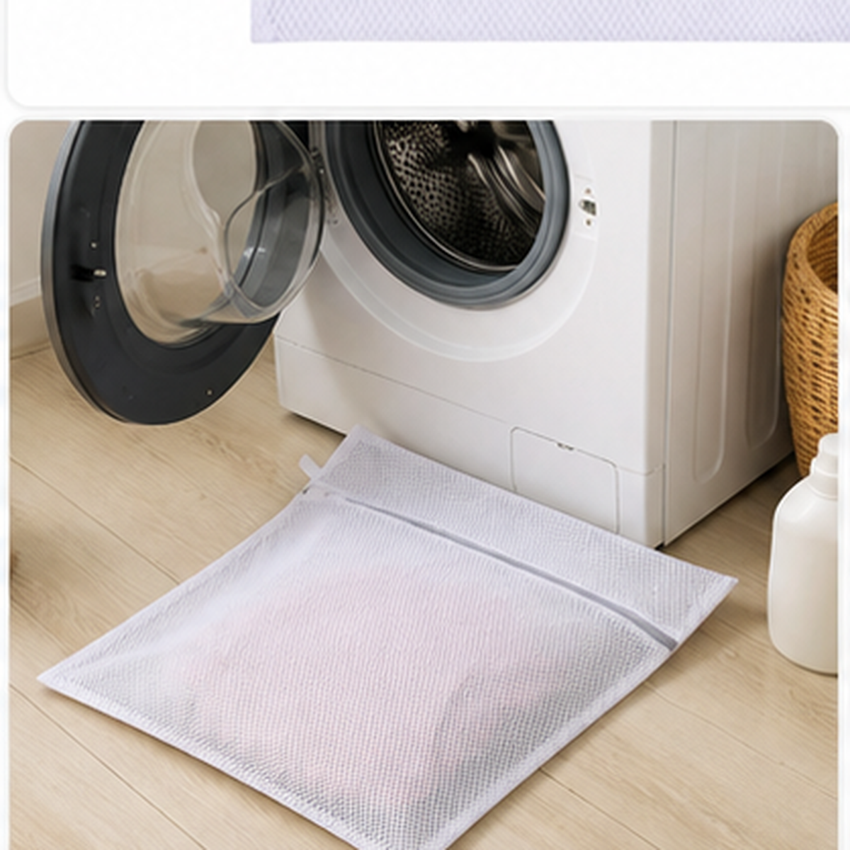 Bolsa de Lavado de Malla con Cierre 40 x 50 cm - contexto complementario