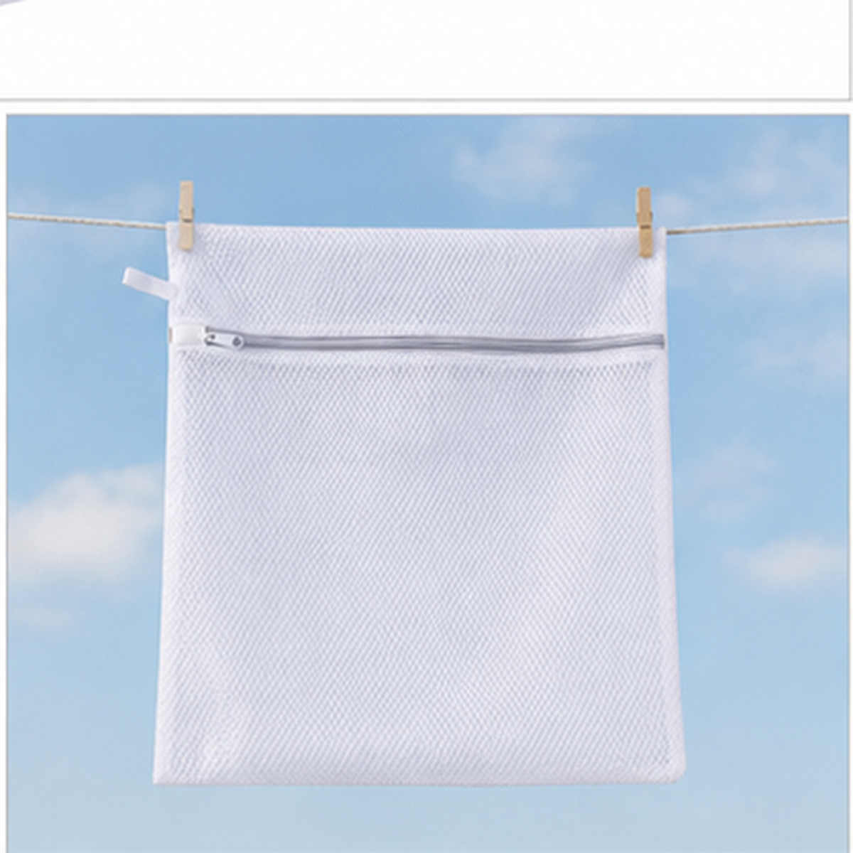 Bolsa de Lavado de Malla con Cierre 60 x 60 cm - medidas