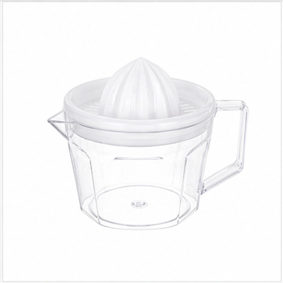 Exprimidor Manual de Cítricos Transparente 12 cm - portada