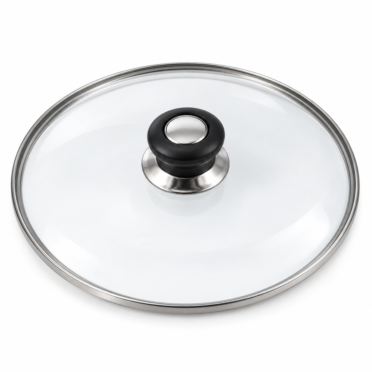 Tapa de Cristal 30 Cm para Sartén, Ollas Vidrio