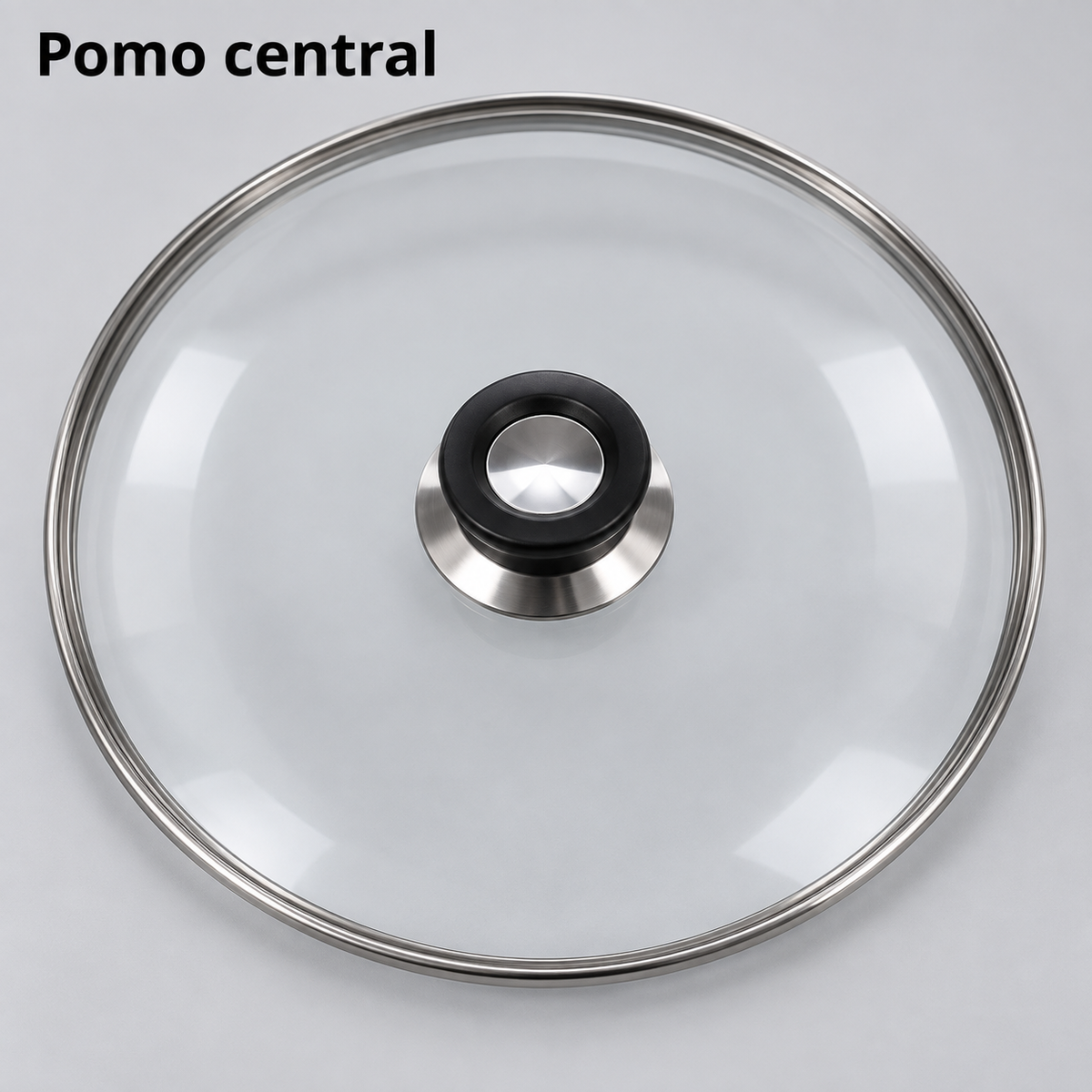 Tapa de Cristal 30 Cm para Sartén, Ollas Vidrio