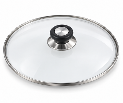 Tapa de Cristal 32 Cm para Sartén, Ollas Vidrio