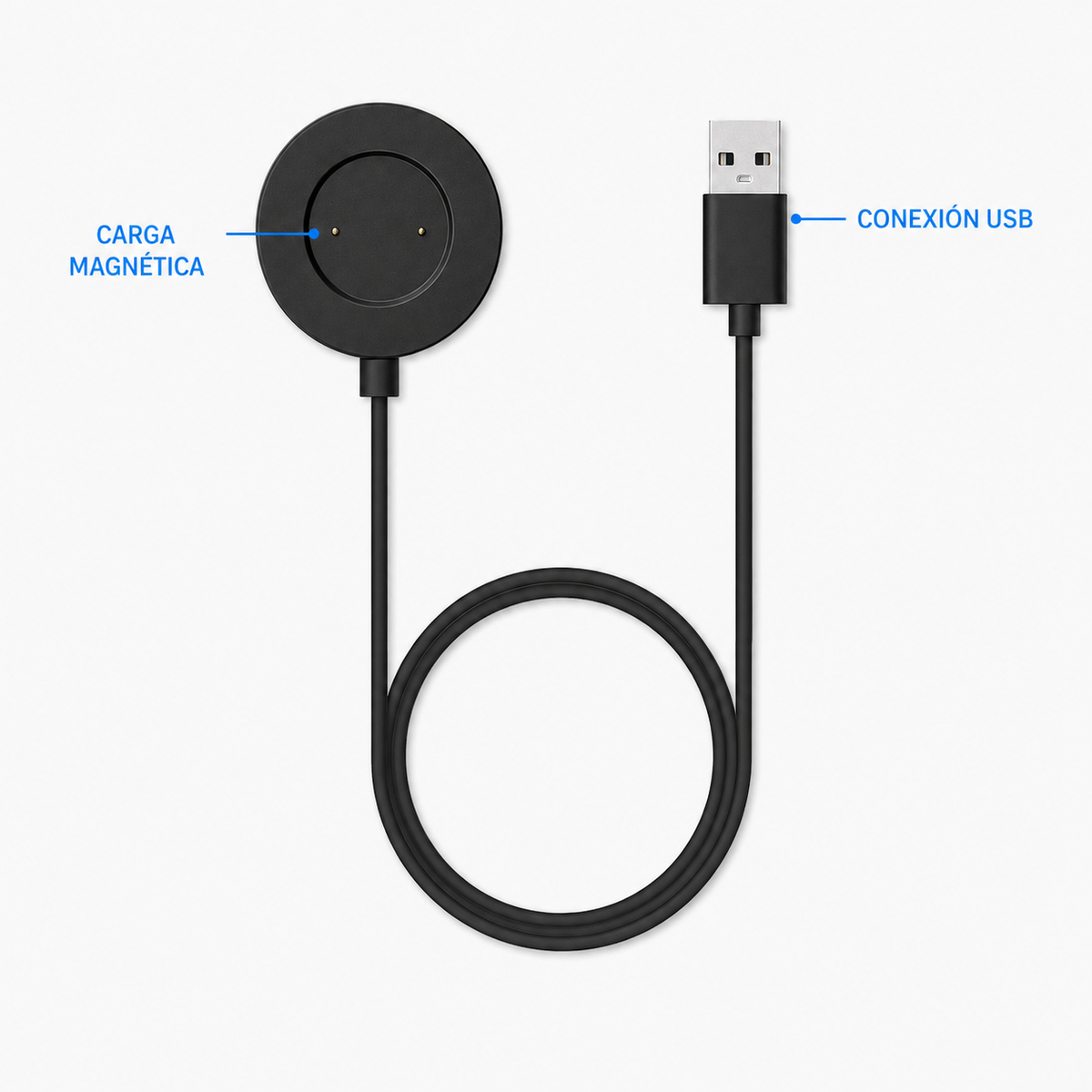 Cable Cargador Magnético Huawei GT GT2 Magic 2 USB