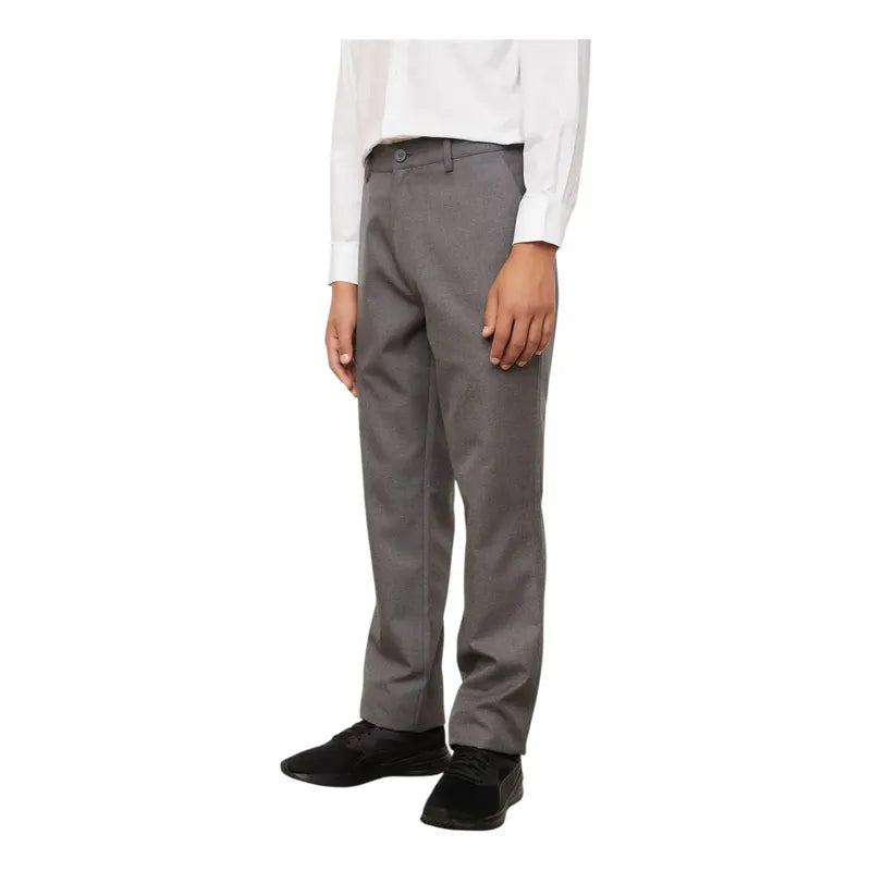 Pantalón Holley Escolar Niño Gris Lisa 16