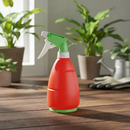 Botella Spray Plástico Con Dosificador 400ml Rojo