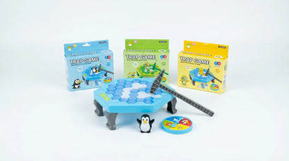 Juguete Juego De Mesa Salva Pinguino Trampas Infantil
