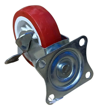 Ruedas Giratorias Multifuncionales Con Frenos Set X4 De 40mm
