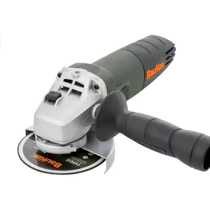Esmeril Angular Bauker 4 1/2'' 820w 20 Discos + Maletín 50hz