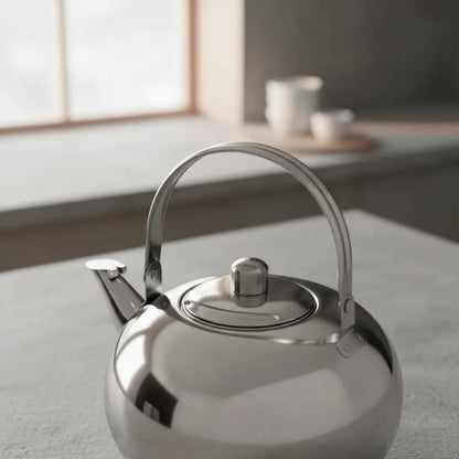 Tetera Infusora Acero Inoxidable 16cm Té Mate Cocina Acero Inoxidable
