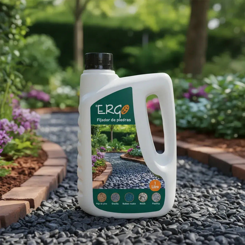 Fijador De Piedra Mulch 1 Litro, Secado Rápido