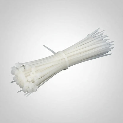Amarra Plástica, Precintos Nylon 3.6mm X 200mm, 70 Unidades Blanco