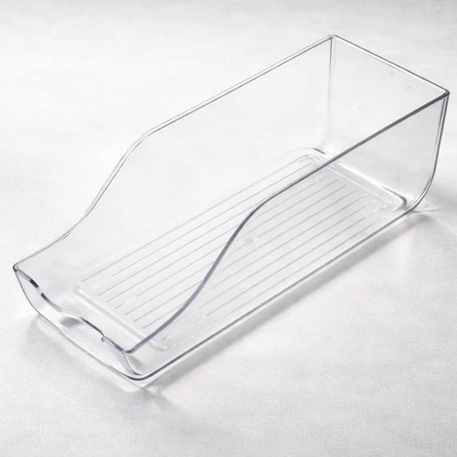 Organizador Multifuncional Para Refrigerador 10x13.5x34 Transparente