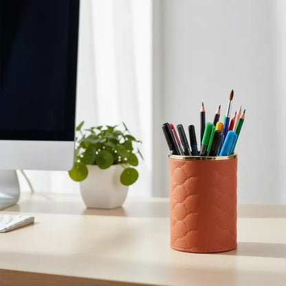 Porta Lápices Escritorio Redondo 12cm Organizador Oficina