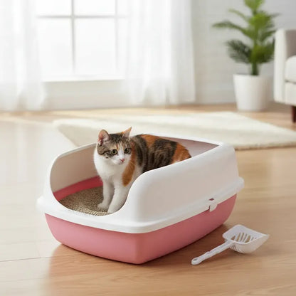 Arenero Grande Gato Xl Bandeja Sanitaria 56x42 Antiderrame