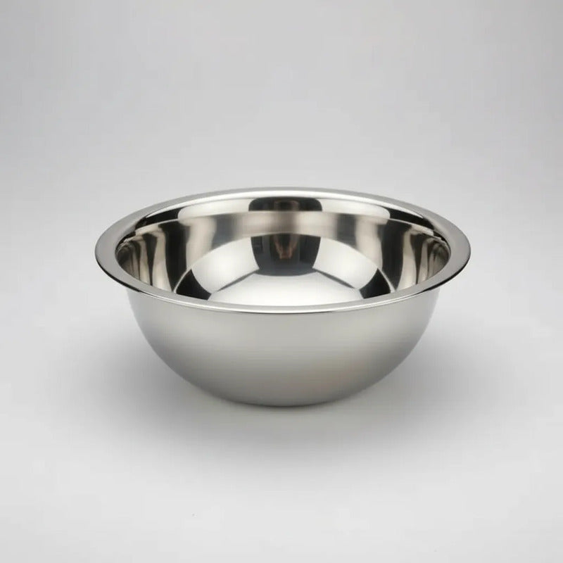 Bowl Acero Inoxidable Ensaladas Cocina Reposteria 60cm Plateado