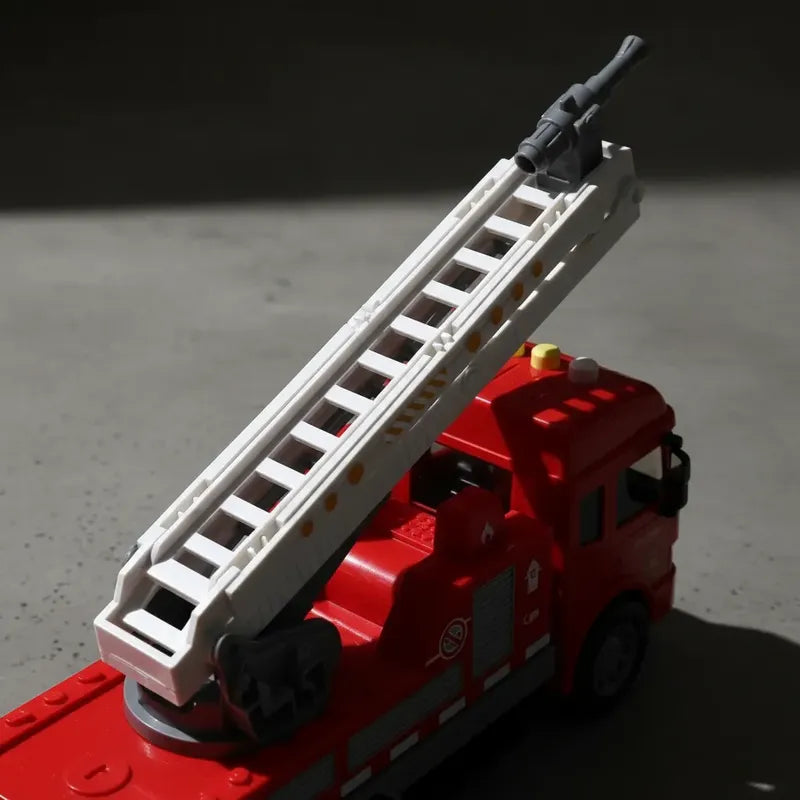 Juguete Camión De Bomberos Para Niños Con Luces Y Sonido Camión Rojo