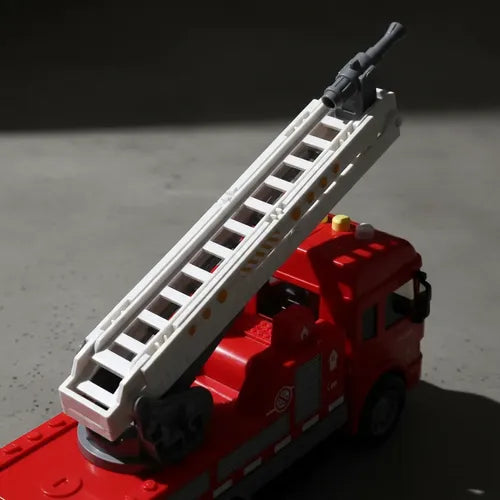 Juguete Camión De Bomberos Para Niños Con Luces Y Sonido Camión Rojo