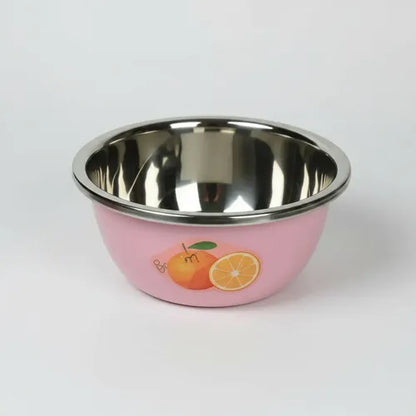 Bowl Europeo 24cm Acero Inoxidable Diseño Premium Varios