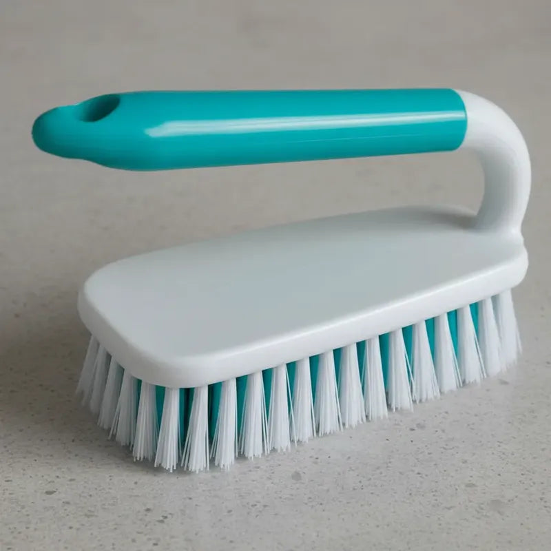 Cepillo Multiuso Cocina Baño Limpieza, Blanco Con Verde Blanco