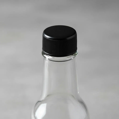 Pack 4 Botellas De Vidrio 150ml Para Salsa, Esencias Vidrio