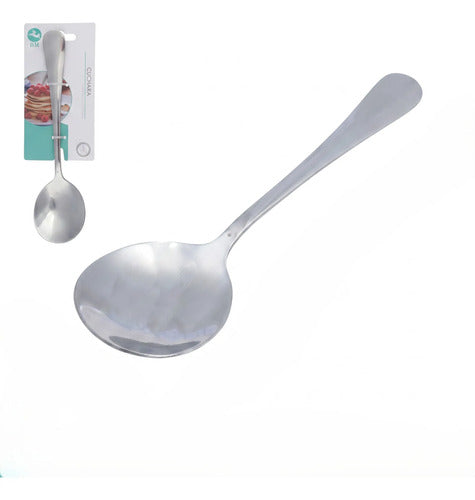 Pack De 2 Cucharas Para Ensalada De Acero Inoxidable Acero Inoxidable