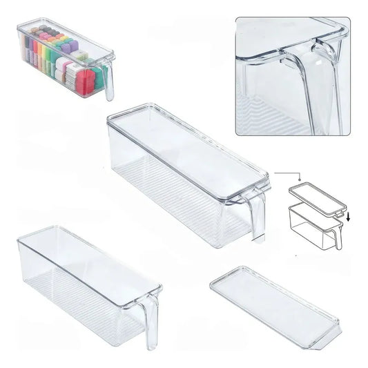 Caja Organizadora Para Refrigerador 9cmx28cmx14.5cm Transparente