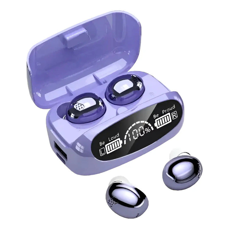 Audífonos Bluetooth Inalámbricos M32 Bt5.3 Lila Lila