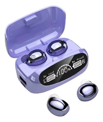 Audífonos Bluetooth Inalámbricos M32 Bt5.3 Lila Lila