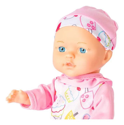 Muñeca Bostecitos Babydoll 4 Sonidos 30cm