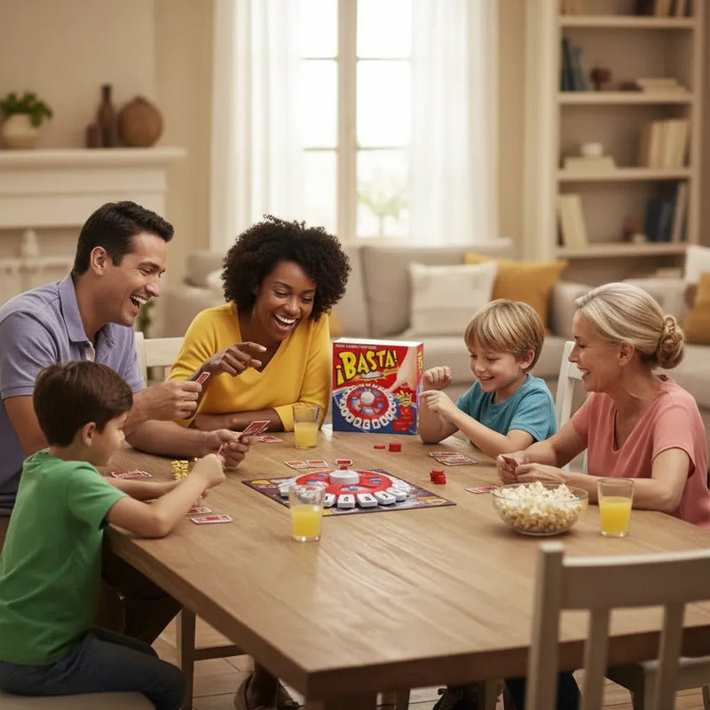 Juego De Mesa Basta Piensa Rápido Y Contesta En Español