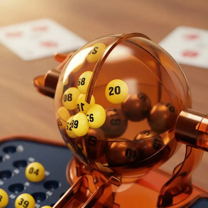 Bingo Lotto Tombola Juego De Mesa Familiar Minijuegos Fiesta