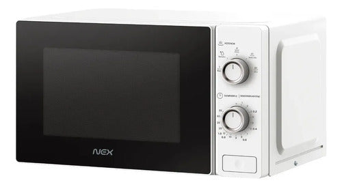 Microondas Mecánico Nex 20l 1200w 5 Niveles Potencia Panel M