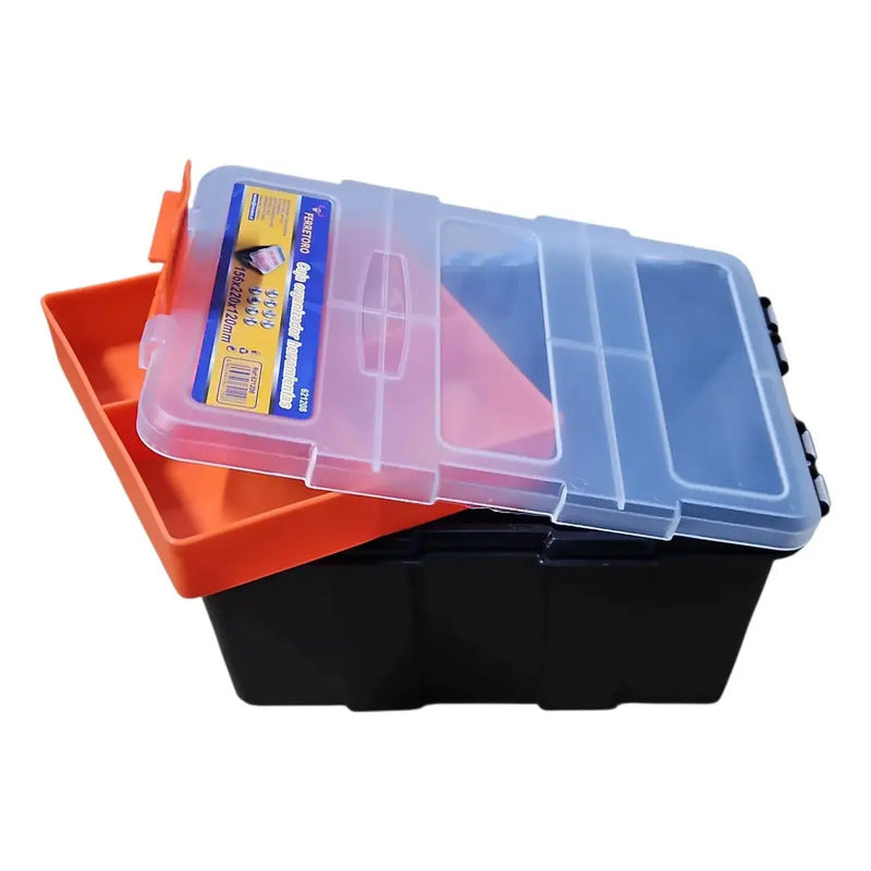 Caja Para Herramientas Pequeñas 22x15,6x12cm Negro