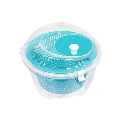 Centrífuga Escurridor Ensalada 3l Reyplast Plástico Libre Bpa Celeste